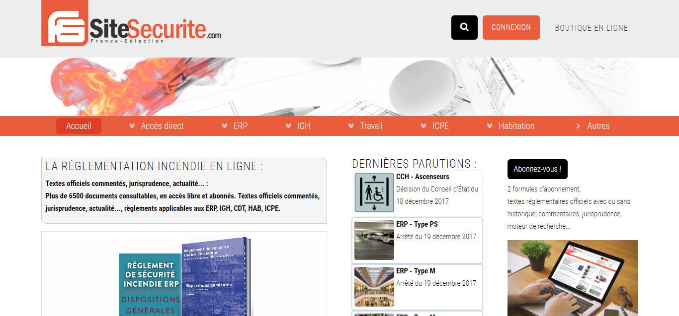 www.sitesecurite.com, portail de ressources SSI