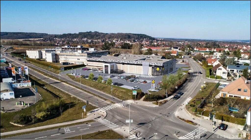 Partenariat regional avec magasins Lidl